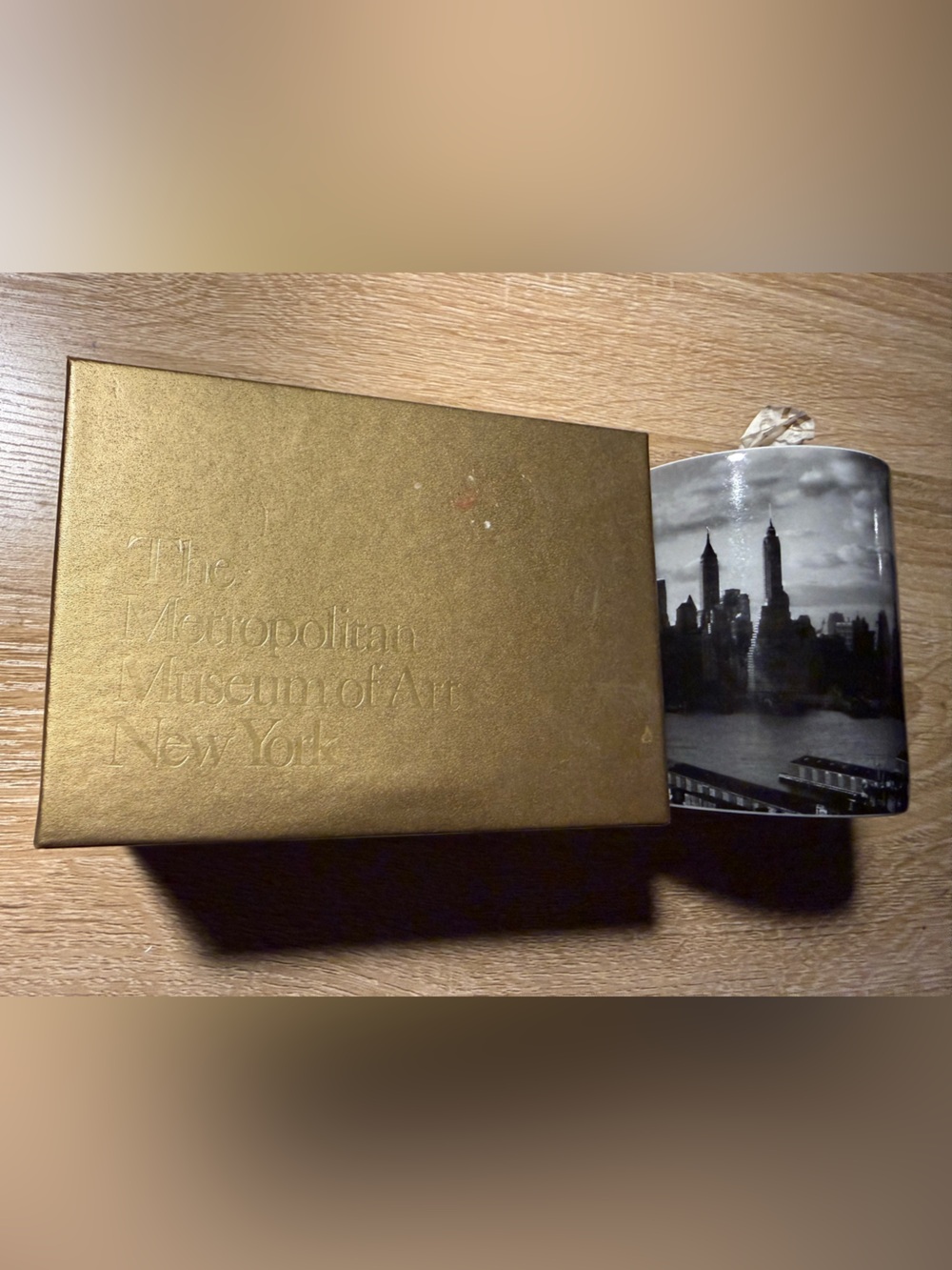 Metropolitan Museum of Art New York Skyline Ceramic Mug